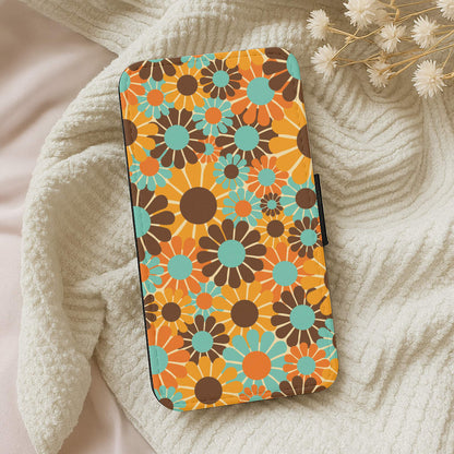 Flower Collage  Wallet Phone Case