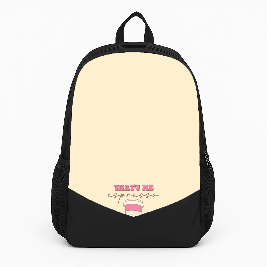 That's Me Espresso Large Backpack