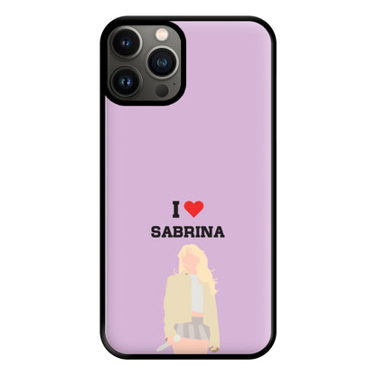 I Love Sabrina Carpenter Phone Case for iPhone 11 Pro Max