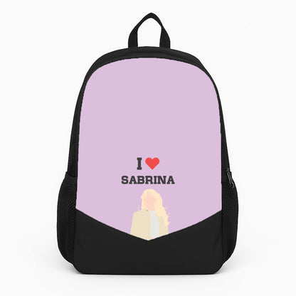 I Love Sabrina Large Backpack