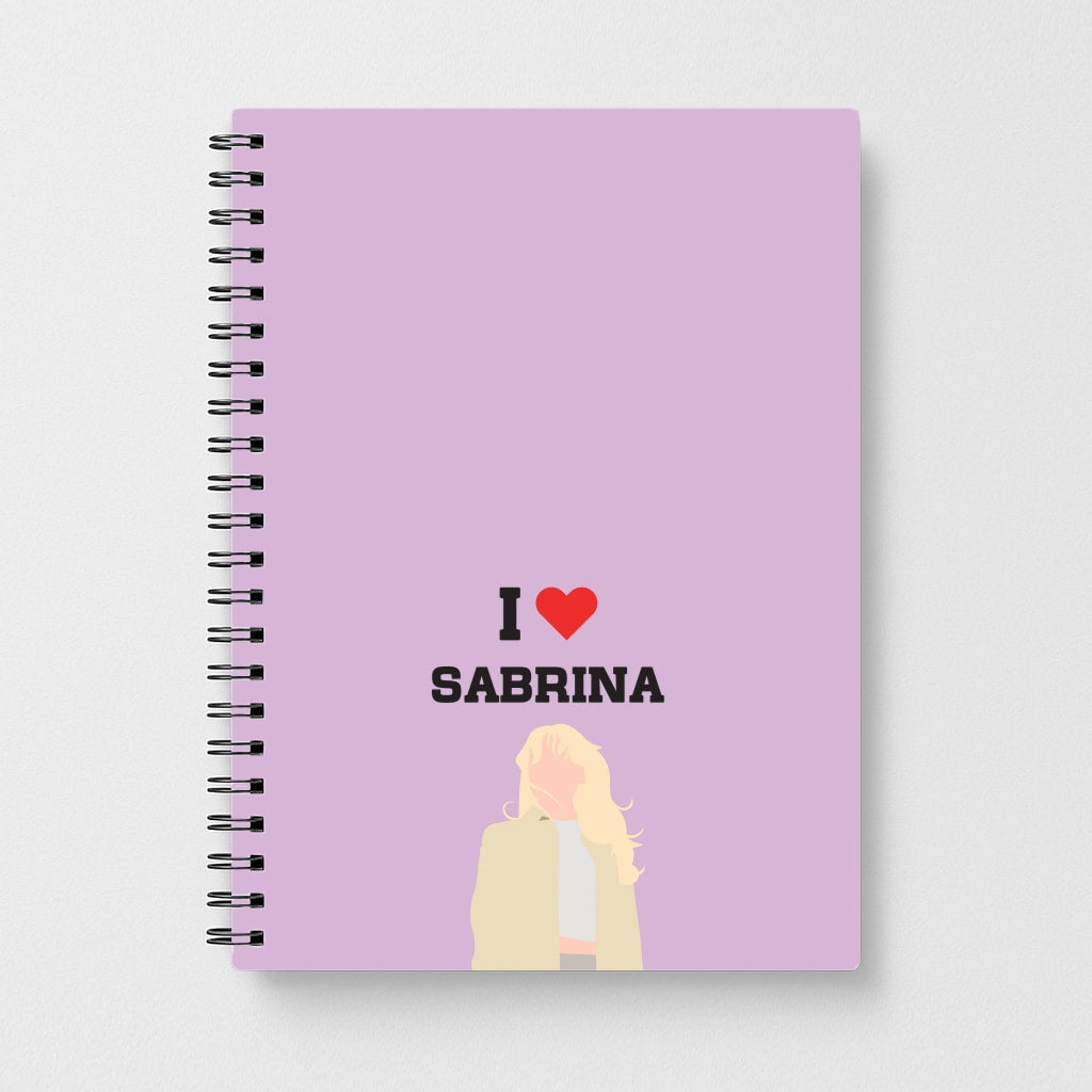 I Love Sabrina Notebook