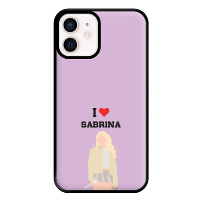 I Love Sabrina Carpenter Phone Case for iPhone 13 Mini