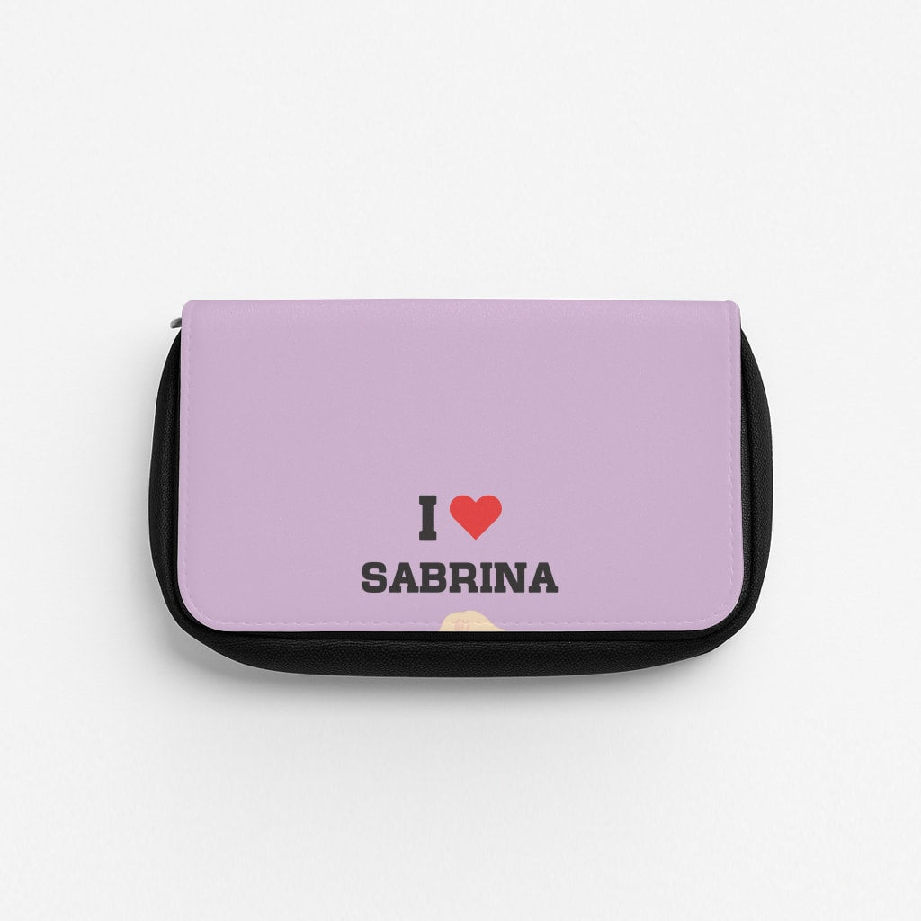 I Love Sabrina Carpenter Pencil Case