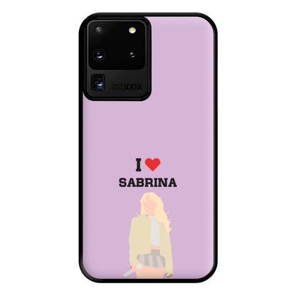 I Love Sabrina Carpenter Phone Case for Galaxy S20 Ultra