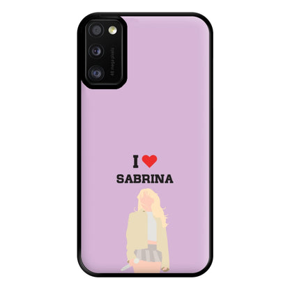 I Love Sabrina Carpenter Phone Case for Galaxy A41