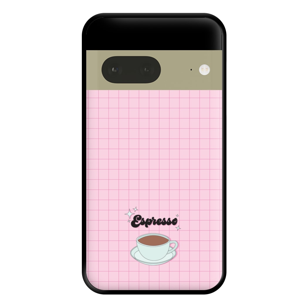 Espresso Phone Case for Google Pixel 7a