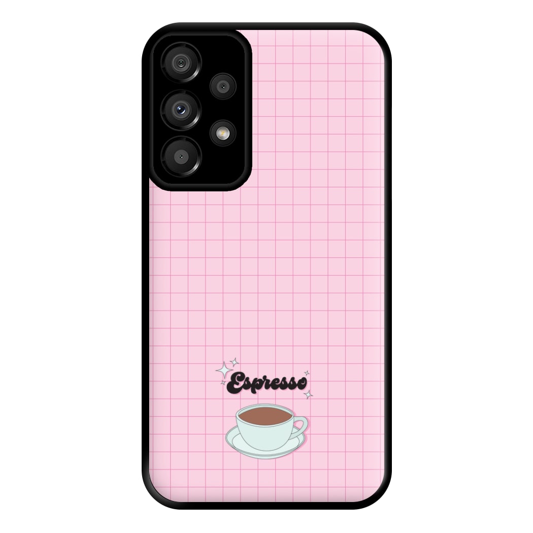 Espresso Phone Case for Galaxy A33