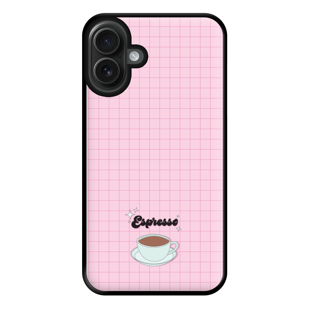 Espresso Phone Case for iPhone 16 Plus