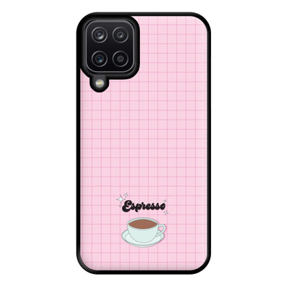 Espresso Phone Case for Galaxy A12