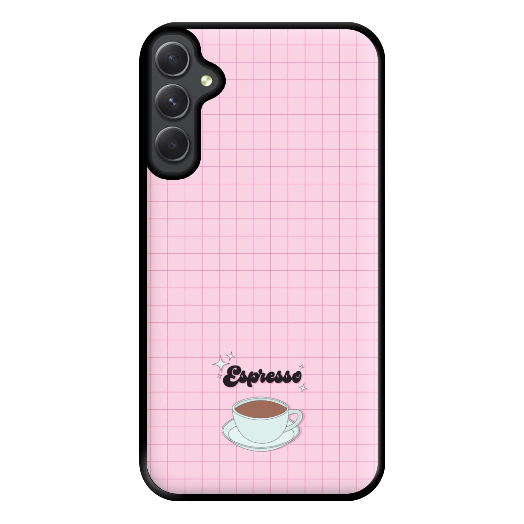 Espresso Phone Case for Galaxy A34