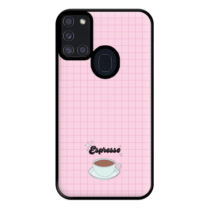 Espresso Phone Case for Galaxy A21s