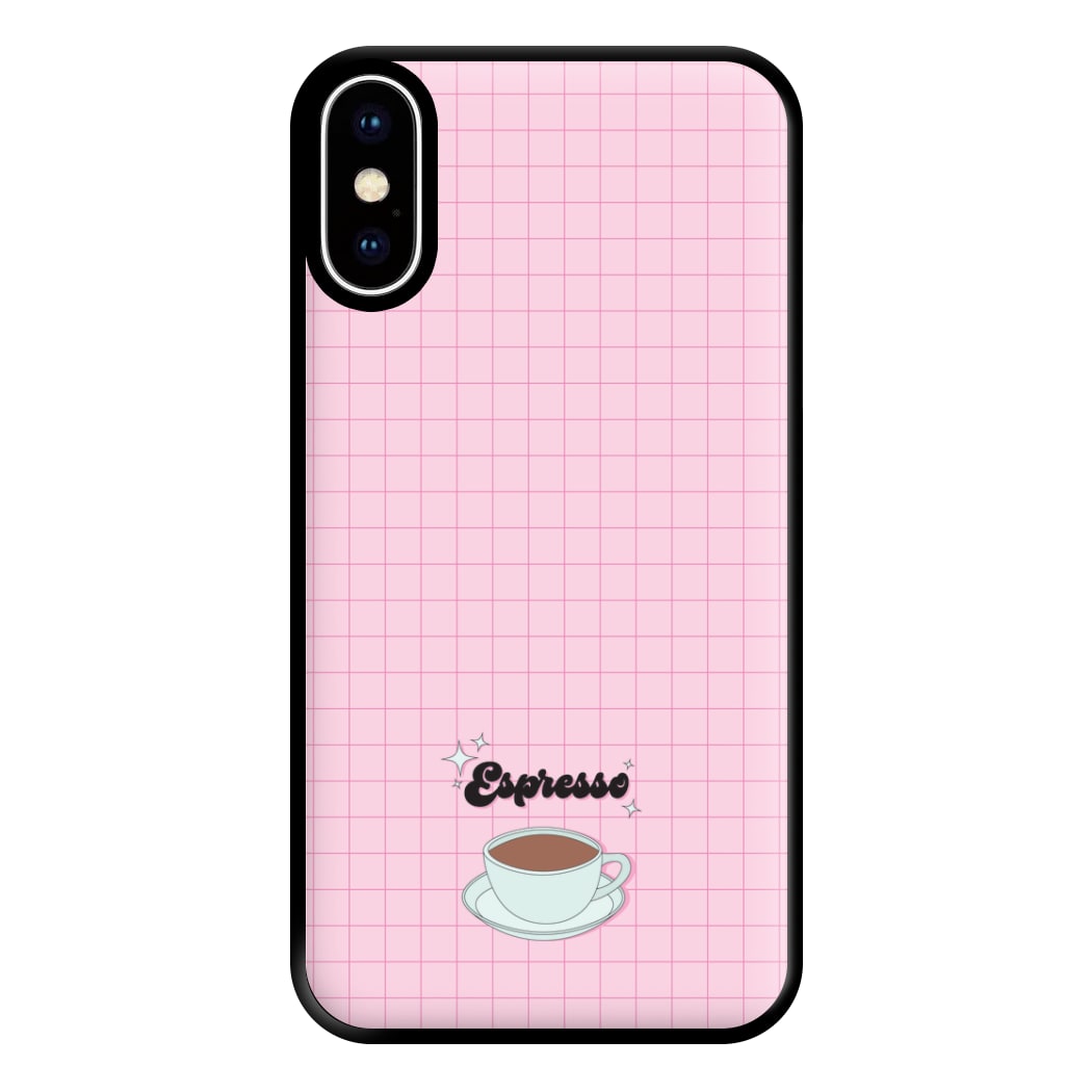 Espresso Phone Case for iPhone XS Max