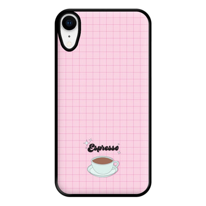 Espresso Phone Case for iPhone XR