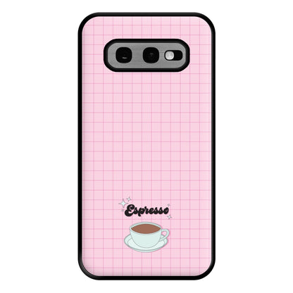 Espresso Phone Case for Galaxy S10e