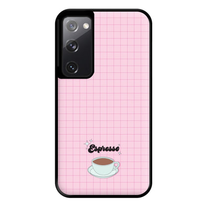 Espresso Phone Case for Galaxy S20FE