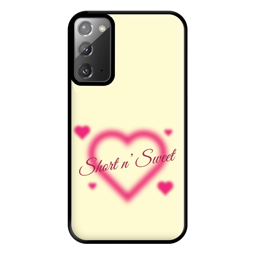 Short N' Sweet Phone Case for Galaxy Note 20 Ultra