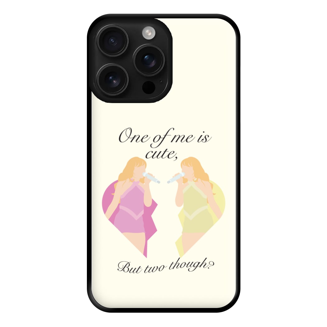 One Of Me Is Cute Phone Case for iPhone 16 Pro Max