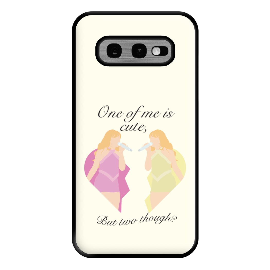 One Of Me Is Cute Phone Case for Galaxy S10e