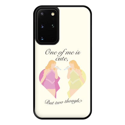 One Of Me Is Cute Phone Case for Galaxy S20 Plus