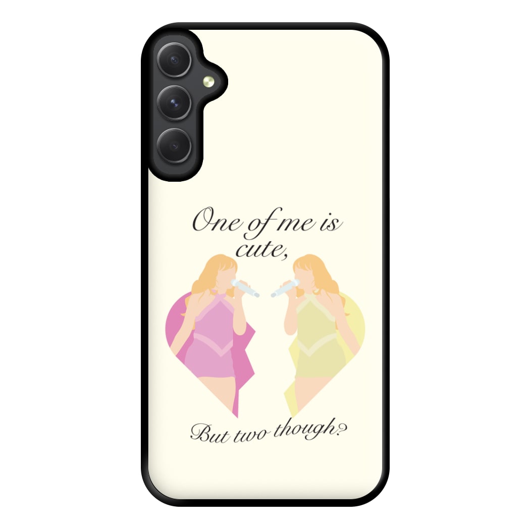 One Of Me Is Cute Phone Case for Galaxy A54