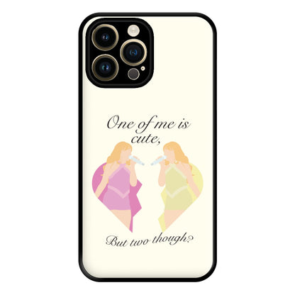 One Of Me Is Cute Phone Case for iPhone 14 Pro Max