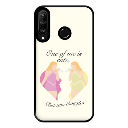 One Of Me Is Cute Phone Case for Huawei P30 Lite