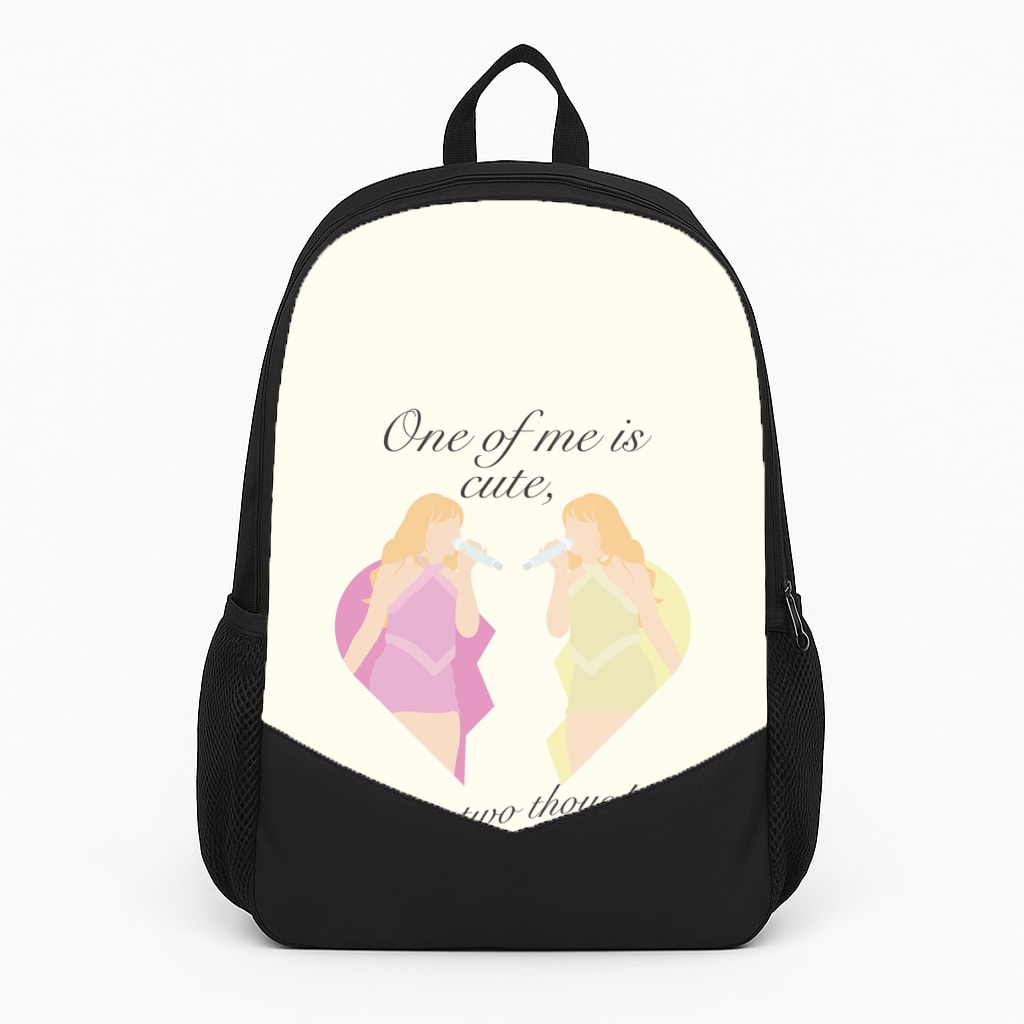 One Of Me Is Cute Large Backpack