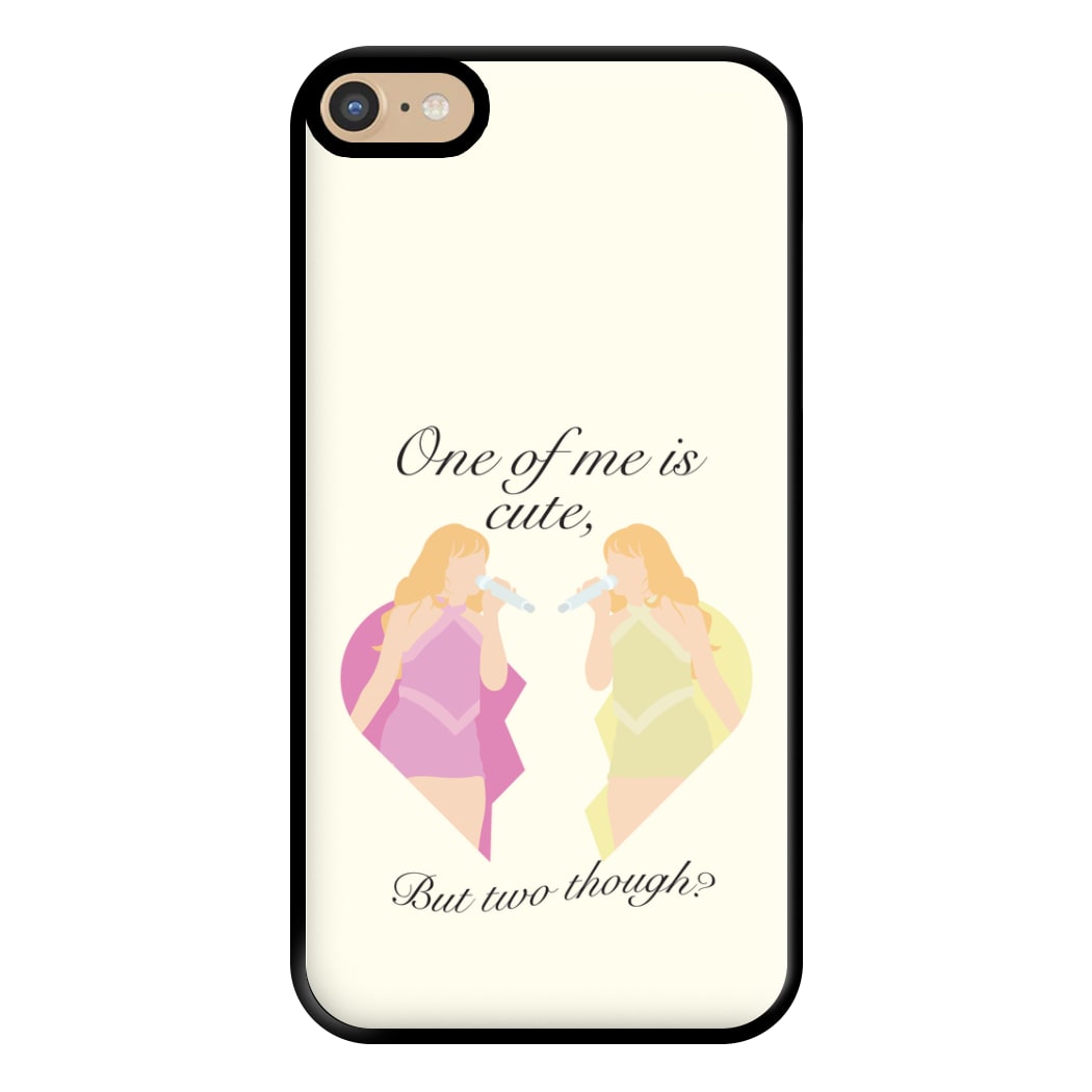 One Of Me Is Cute Phone Case for iPhone 6 Plus / 7 Plus / 8 Plus