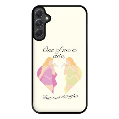 One Of Me Is Cute Phone Case for Galaxy A34