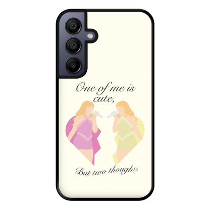 One Of Me Is Cute Phone Case for Galaxy A15