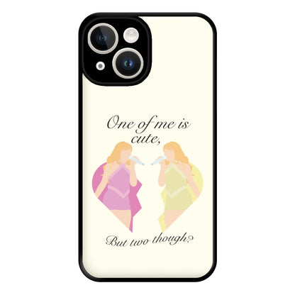 One Of Me Is Cute Phone Case for iPhone 14