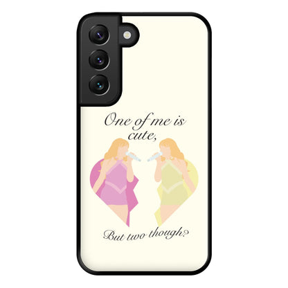 One Of Me Is Cute Phone Case for Galaxy S22 Plus