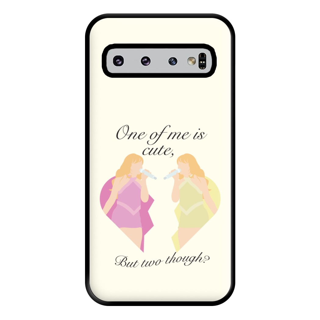 One Of Me Is Cute Phone Case for Galaxy S10 Plus