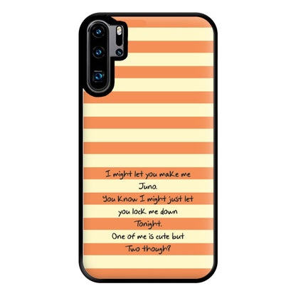 But Two Though Phone Case for Huawei P30 Pro