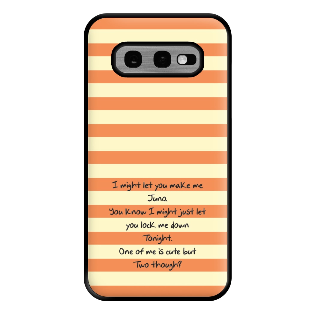 But Two Though Phone Case for Galaxy S10e