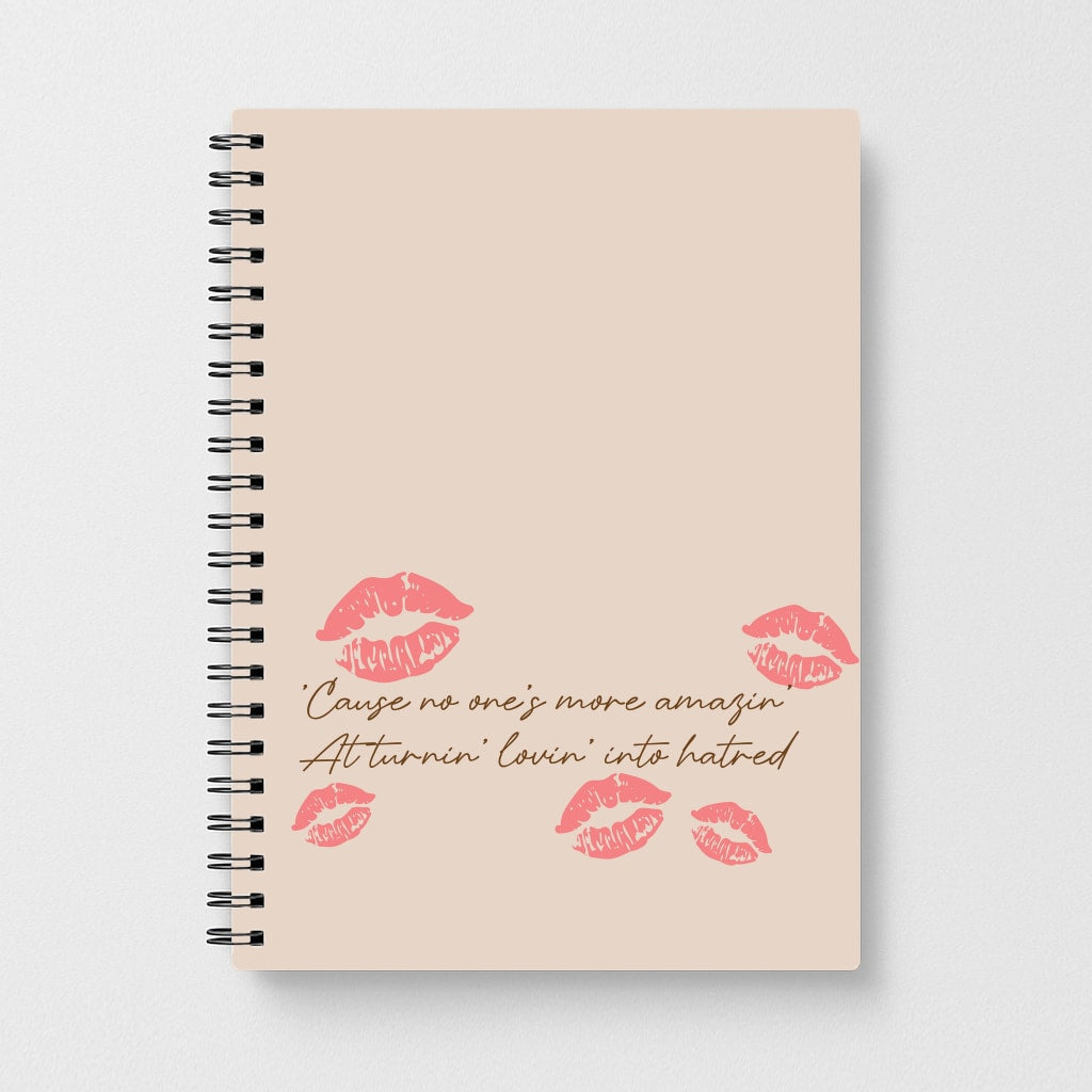 Turnin' Lovin' Into Hatred Notebook