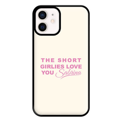 The Short Girlies Love You Sabrina Phone Case for iPhone 12 Mini