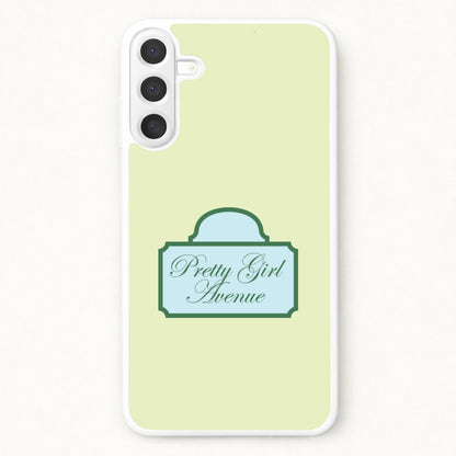 Pretty Girl Avenue Phone Case for Galaxy A57