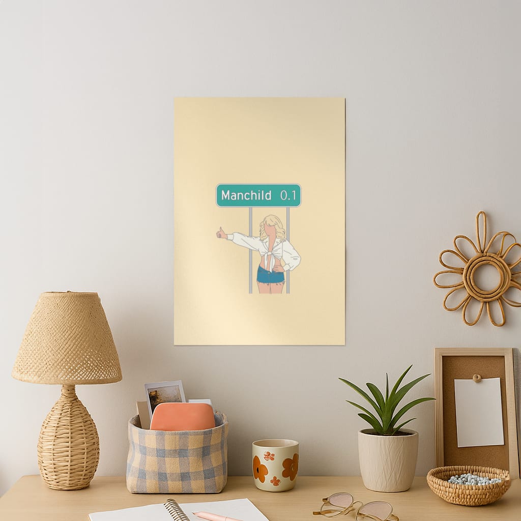 Man Child Miles Art Print