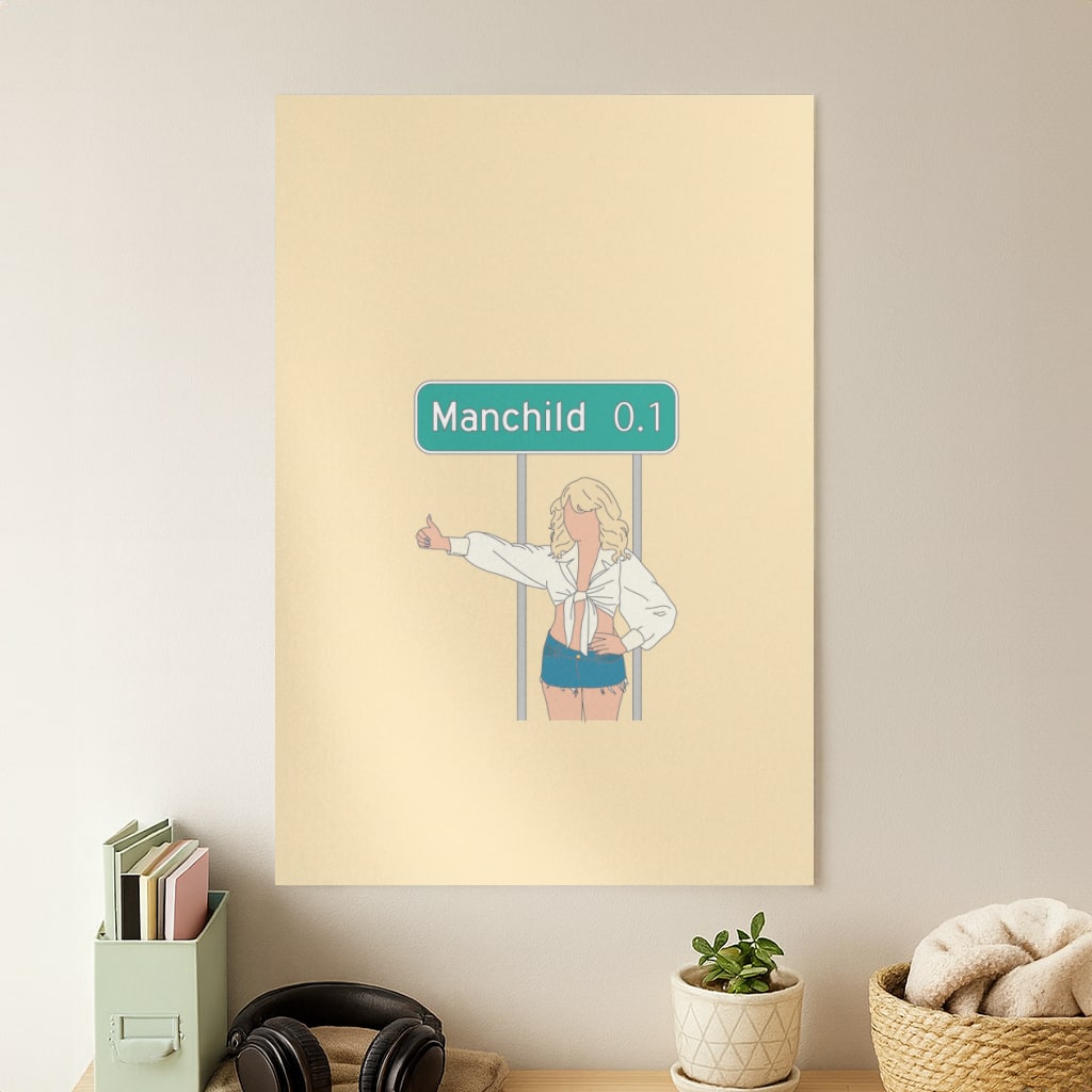 Man Child Miles Poster