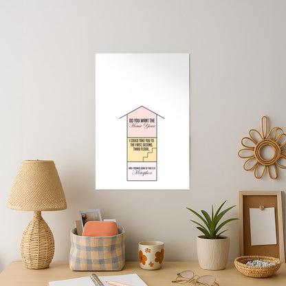 Do You Want The Tour Lyrics Art Print
