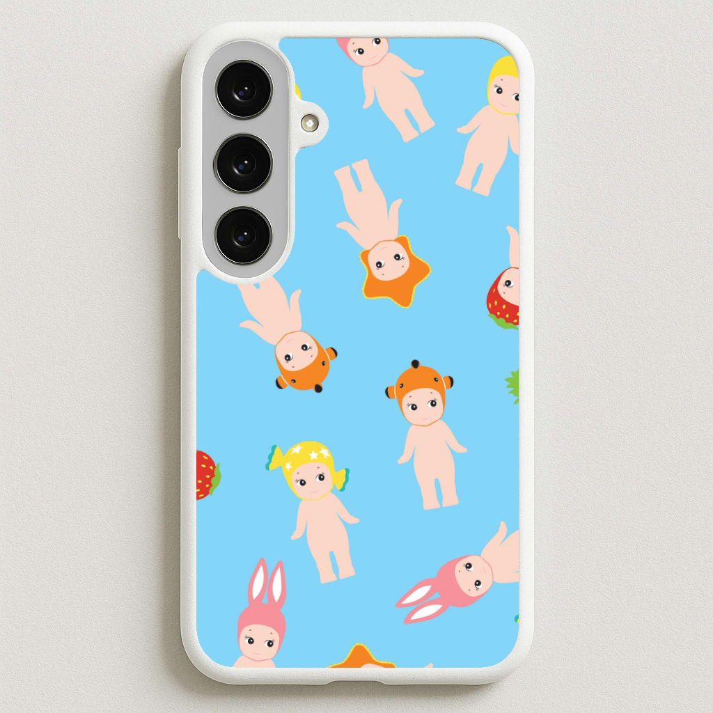 Angels Pattern Phone Case for Galaxy S25FE