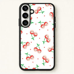 Cherry Angels Pattern Phone Case for Galaxy S26