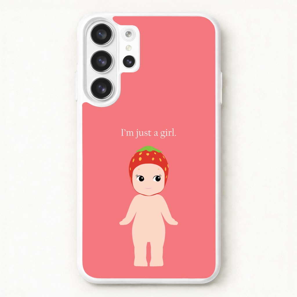 I'm Just A Girl Phone Case for Galaxy S26 Ultra