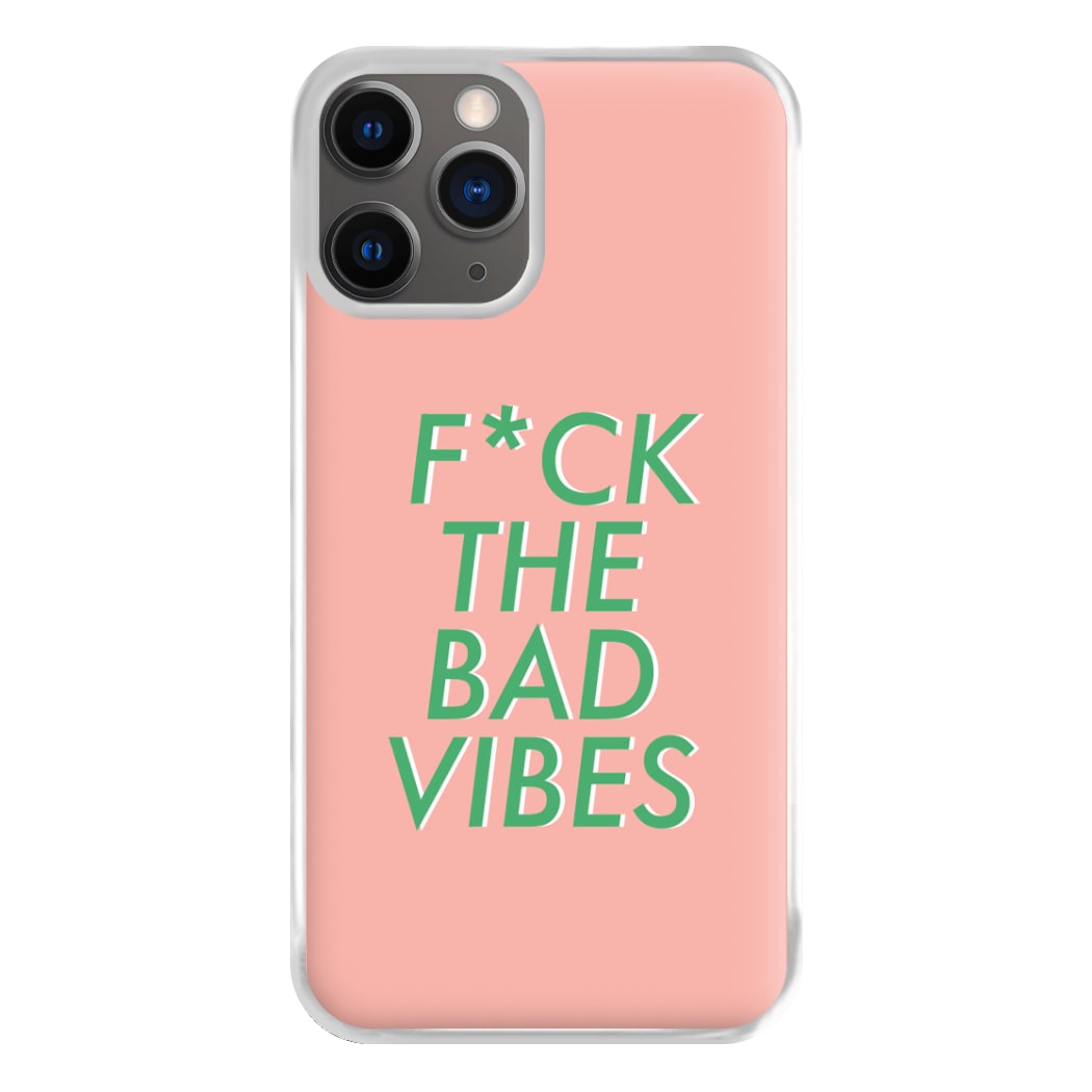 The Bad Vibes - Sassy Quotes Phone Case for iPhone 12 Pro Max