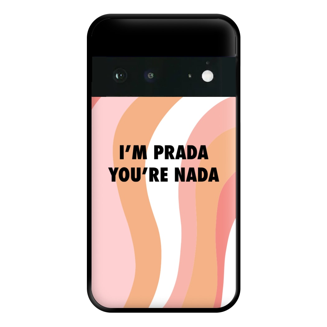 Im Prada You're Nada - Sassy Quotes Phone Case for Google Pixel 6a