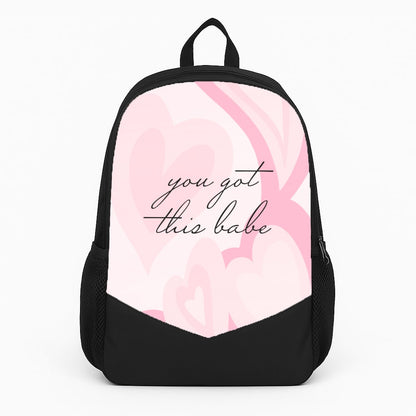 You Got This Babe - Sassy Quotes Large Backpack
