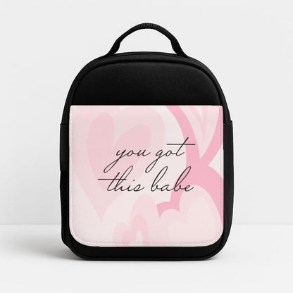 You Got This Babe - Sassy Quotes Insulated Lunchbox