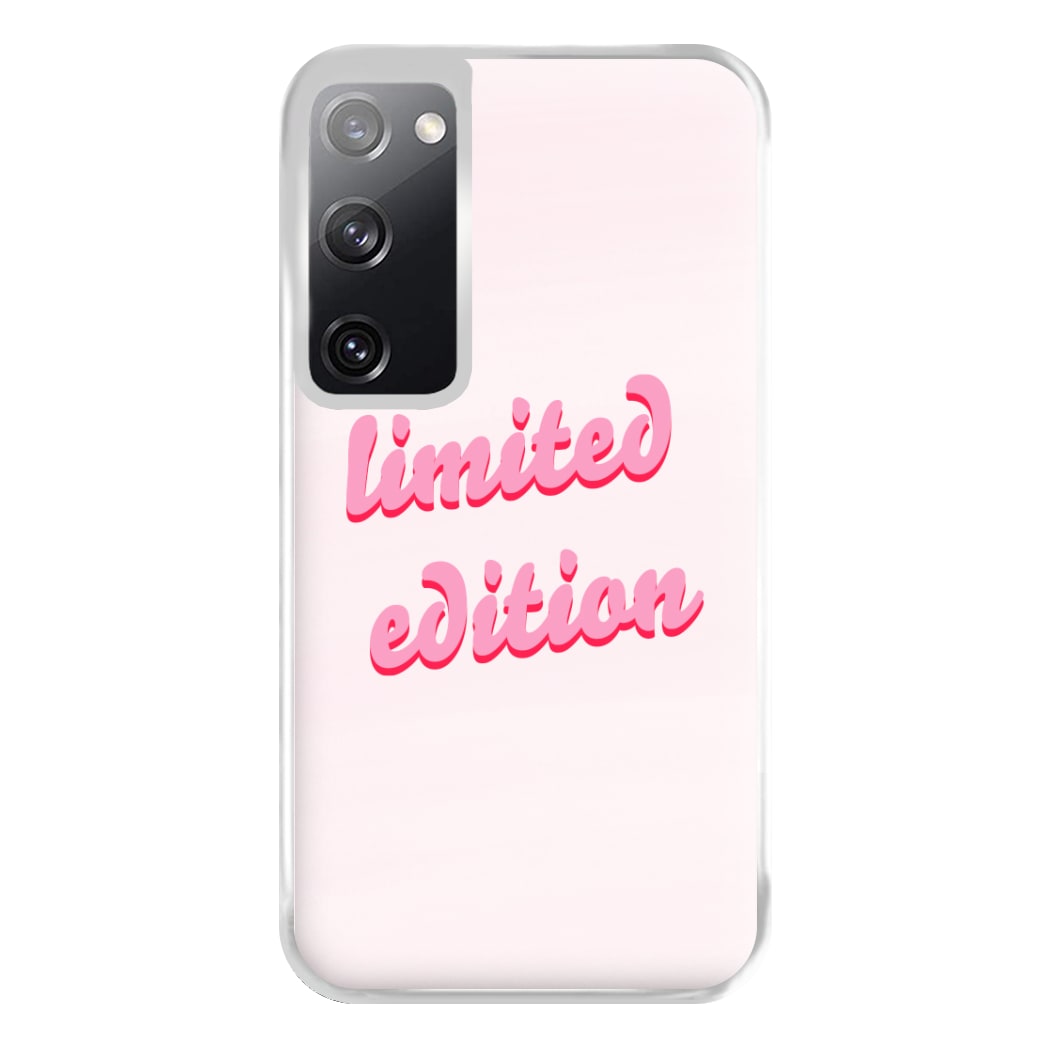 Limited Edition Quote - Sassy Quotes Phone Case for Galaxy S20