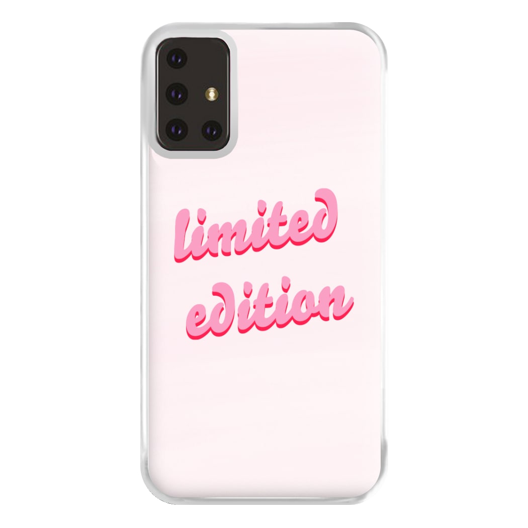 Limited Edition Quote - Sassy Quotes Phone Case for Galaxy A71